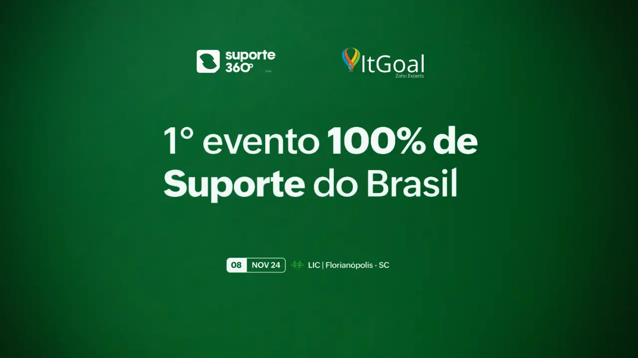 1° Evento 100% de Suporte do Brasil